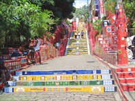 Лестница Селарона-город Рио-де-Жанейро